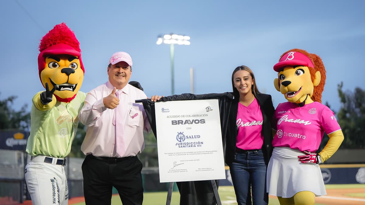 Bravos y la Jurisdicción Sanitaria VII la sacan del parque en el “Mes Rosa”