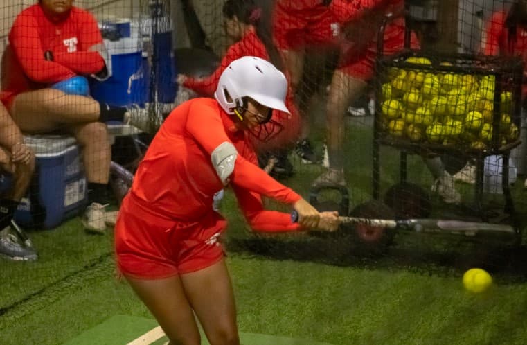 Las Olmecas ajustan entrenamiento en jaulas de bateo