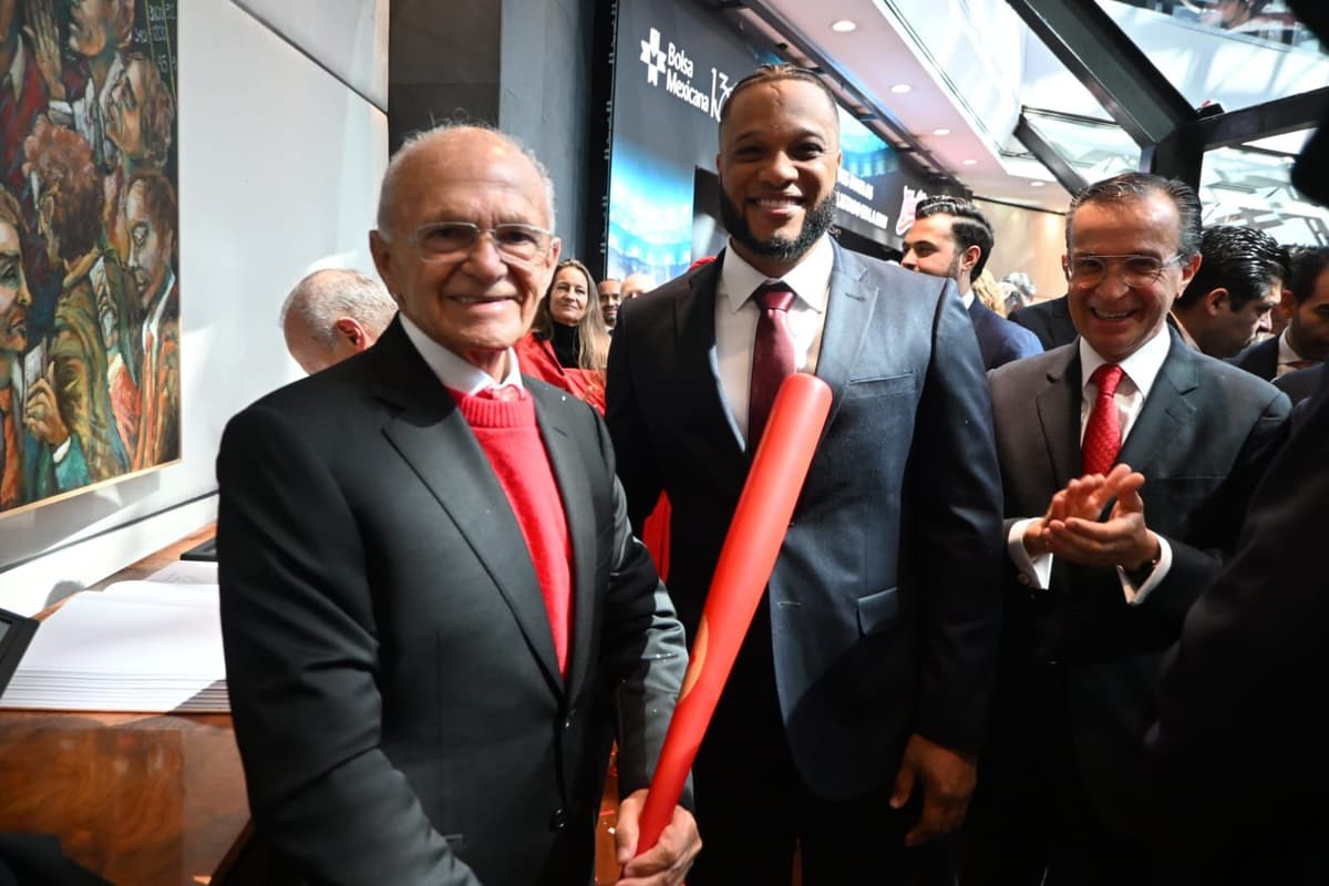 Diablos Rojos debutan en la Bolsa Mexicana de Valores