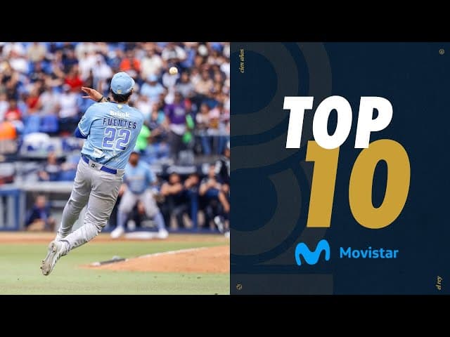 😱 ¡Las 10 jugadas más sorprendentes de la semana! 🔥⚾ Presentado por Movistar MX (19/08/2025)